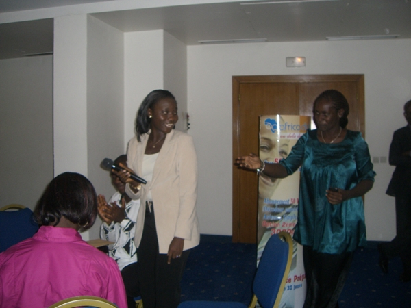 Mme Silvia Samma Kuna, cadre MTM Cameroun