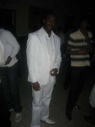 Man In White...