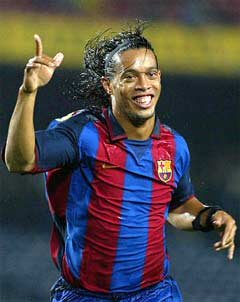 Ronaldinho, qu'on entend rarement dans la presse