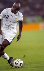 Appiah a fait parler sa technique au milieu, sans succs