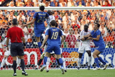 Egalisation de Materazzi pour la Squadra