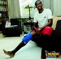 L'an dernier dj, Eto'o s'tait bless au genou
