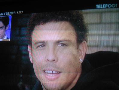Ronaldo, qui flicite son compatriote en direct