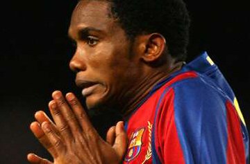 Samuel Eto'o, en litige pour un problme de terrain