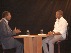 Samuel Eto'o et Charles Ndongo