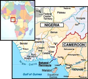 La zone de Bakassi