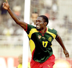 Marc Vivien Foe, ancien milieu de terrain de l'équipe nationale camerounaise
