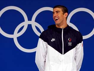 Phelps a obtenu sa troisime mdaille