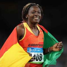 Franoise Mbango en lice pour tre lue athlte de l'anne
