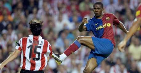 Eto'o une nouvelle fois dcisif face  Bilbao