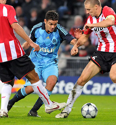 Ben Arfa et Marseille ont bloqu  Eindhoven