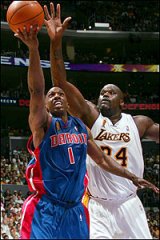 Les Lakers n'ont jamais pu stopper Billups et les siens