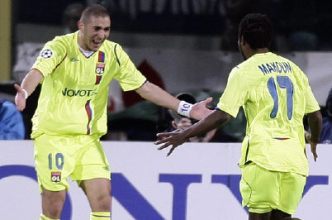 Makoun et Benzema, les hros du match