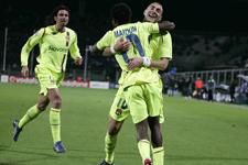 Makoun jubilant aprs son but face  la Fiorentina