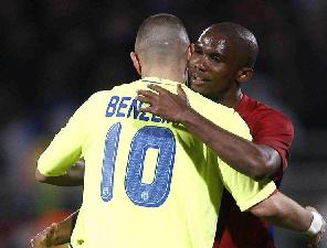 Eto'o et Benzema ont fait jeu gal