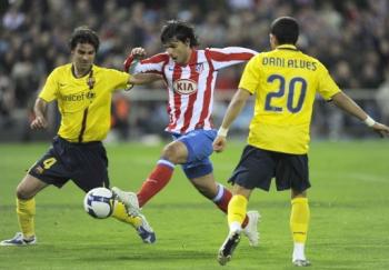 Aguero a fait trs mal aux Catalans