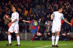 Messi a fait trs mal aux Bavarois