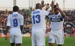 Eto'o et l'Inter ont assur face  Livourne