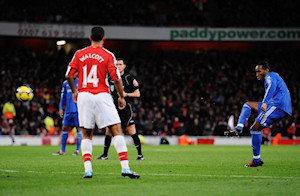 Drogba a fait beaucoup de mal aux gunners d'A. Song