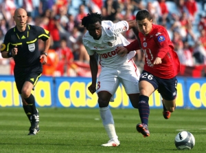 Nicolas Nkoulou et l'ASM se sont inclins face  Lille