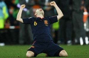 Iniesta a inscrit le but dcisif en finale de coupe du monde face  l'Allemagne