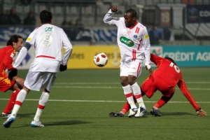 Landry Ngumo lors de Nancy - Le Mans