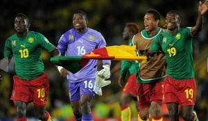 La joie des lionceaux camerounais