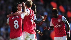 Victoire pour Alex Song et Arsenal face  Stoke City