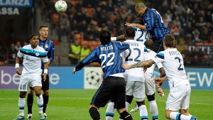 Walter Samuel a ouvert le score face  Lille