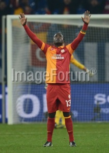 Dany Nounkeu clbrant la qualification