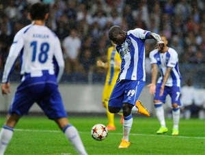 Aboubakar a inscrit son premier but en C1