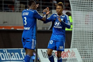 Bedimo et Njie, passeur et buteur face  Lorient