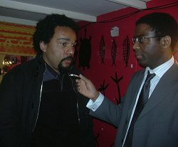 Dieudonn rpondant aux questions de Grioo.com
