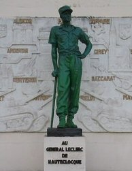La statue du gnral Leclerc