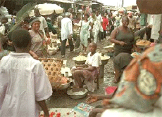 Les portes du bureau de l'Association des commerants du march central de Douala (Ascomced) sont scelles.