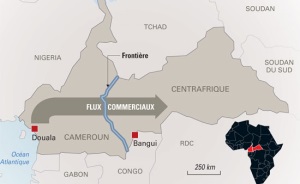 Un axe commercial indispensable pour Bangui.