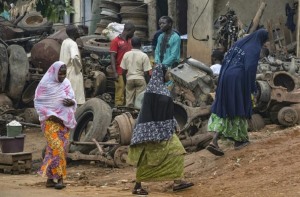 Des femmes musulmanes  Yaound