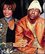 Whitney Houston et Bobby Brown