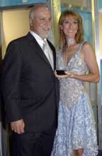 Celine Dion et son mari