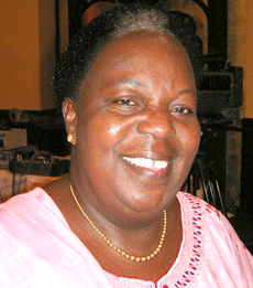 Gertrude Mongella, prsidente du Parlement panafricain