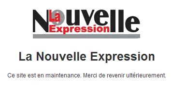Le site de la Nouvelle Expression est non fonctionnel