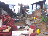 Un incendie aurait ravag une cit d'tudiants  Yaound samedi 31 janvier 2009.