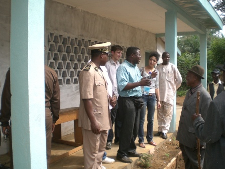 Inauguration de l'cole publique de Ndambog