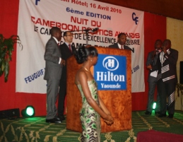 La crmonie des Cameroon Politics Awards organise au Hilton
