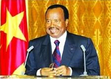 Son excellence Paul Biya le 11 Fvrier
