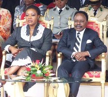 Edith et Omar Bongo
