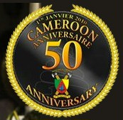 Logo actuel sur le site du cinquatenaire